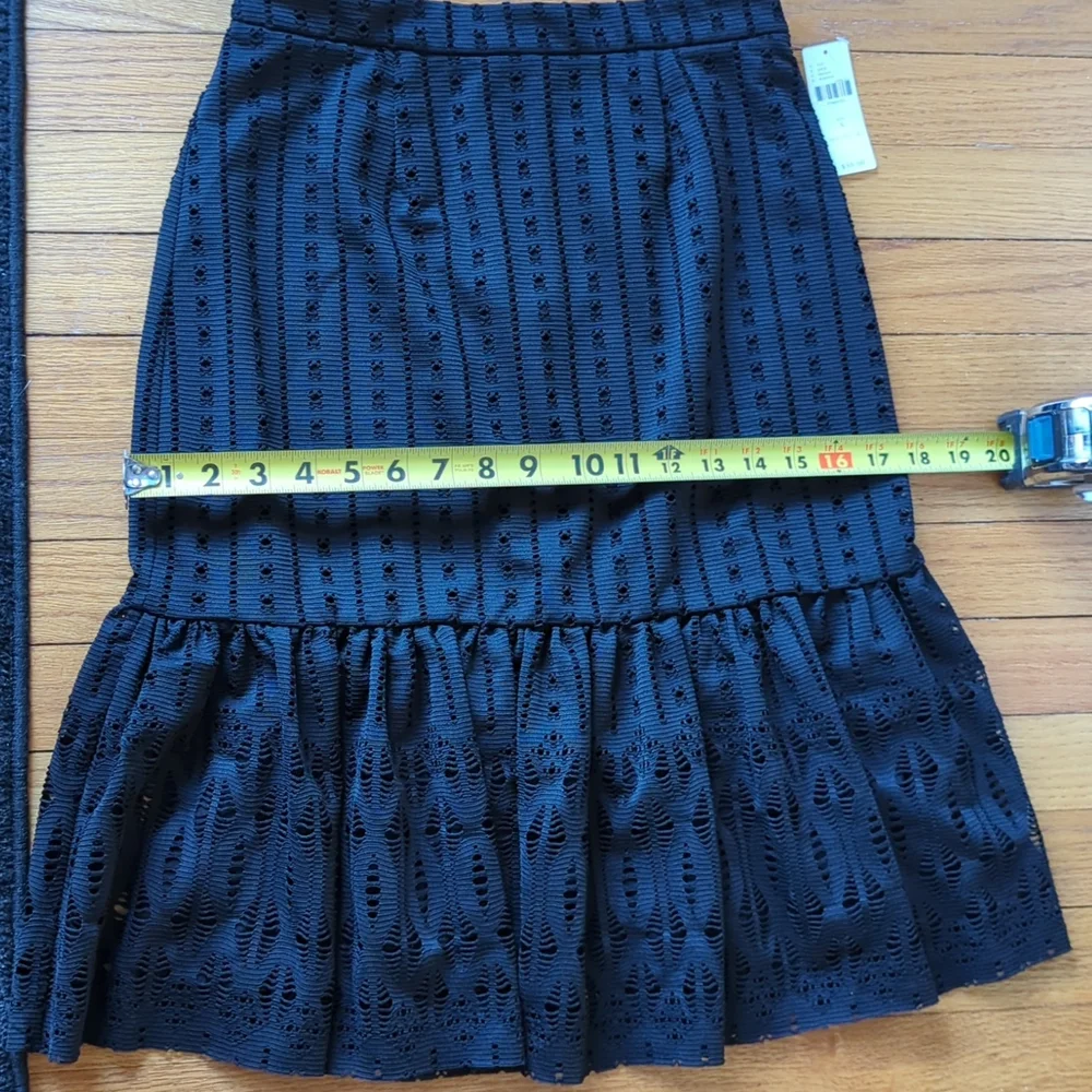 NWT Moulinette Soeurs Anthropologie Eyelet Ruffle Skirt size small - Picture 5 of 11